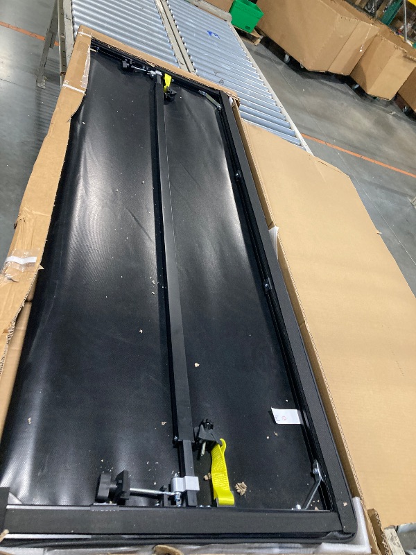 Photo 1 of ** USED/ UNTESTED* MISSING PARTS*** Logan Tonneau Cover Soft Tri-Fold Truck Bed for 2019-2023 Ram 1500,Bed Cover Truck Bed Covers Compatible with 2019-2023 Dodge Ram 1500 5.7ft