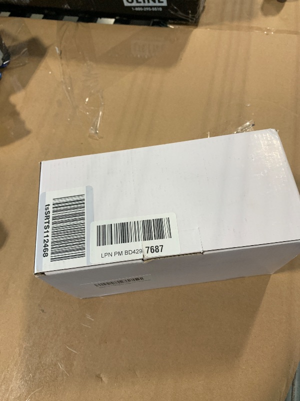 Photo 1 of ****MISSING ONE PCS*****AVLA 8 Pack Crystal Drink Coasters, Glass Round Cup Mat, Clear Decorative Wine Bottle Coasters Barware Set for Table Protection of Home Kitchen, Dining Room, Patio, Coffee Shop, 3.75", Carved Design