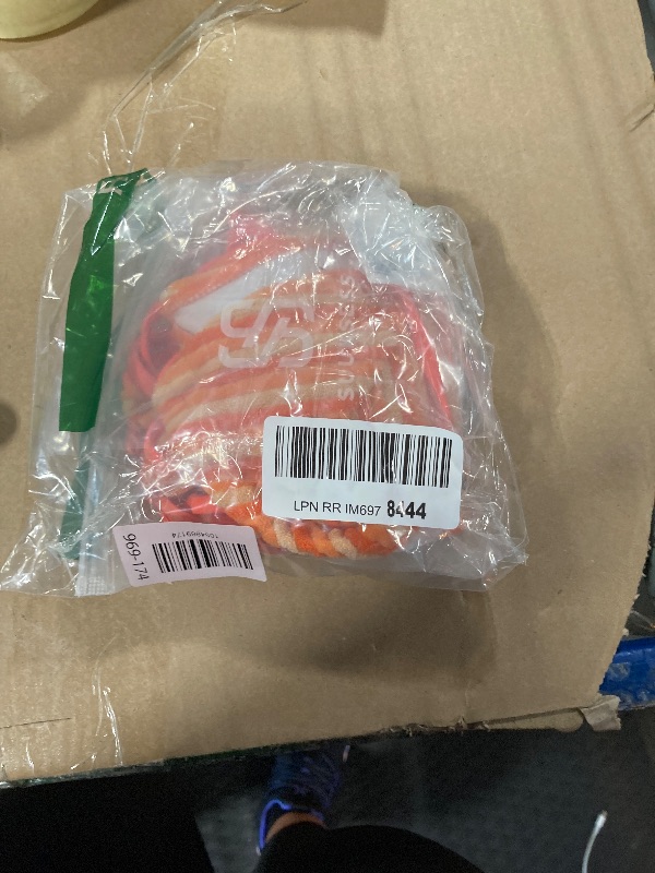 Photo 1 of **MINOR DAMAGE - USED**
MakeMeChic Women's Halter Tie Side Triangle High Cut Bikini Set Bathing Suit Swimsuit Orange Small