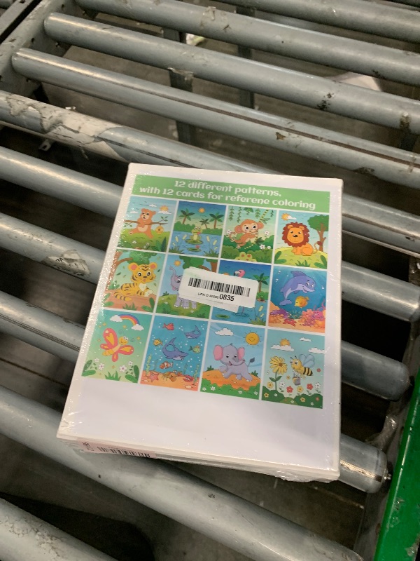 Photo 1 of **FACTORY SEALED** 12 Pcs Pre Drawn Canvas for Painting for Kids?8" x 10" Pre Printed Cute Canvas for Painting Set for Kids, Canvas Panels Paint Art Set Theme Canvas Painting for Party Favor Activities, paint party