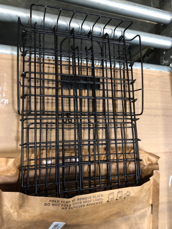 Photo 1 of ****8 MISSING SOME SCREWS **** RAYMACE Bike Basket Rear,Bicycle Basket with Removable Liner,Rainproof Cover and Cargo Net,Folding Bike Baskets for Adult,Quick Release Design Fits for Most Rear Mounted Bike Rack