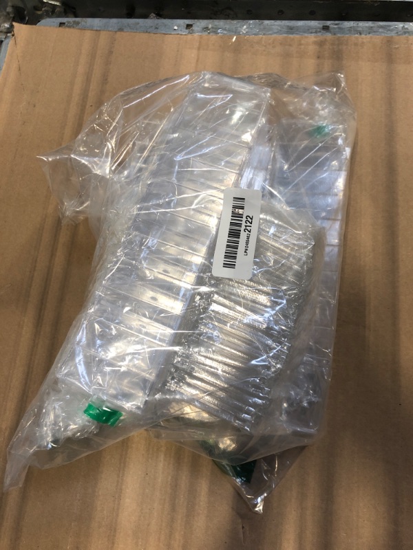 Photo 1 of **** MISSING 10 **** Qeirudu 5 oz Square Dessert Cups with Lids and Spoons, 50 Pack Mini Plastic Dessert Cups Small Serving Cups for Pudding Mousse Yogurt Parfait Appetizers Fruit