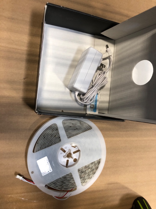 Photo 1 of **** MISSING REMOTE ****** MIWISE RGB Smart IC COB LED Strip Light,20ft Color Chasing Flexible LED Tape Light,WS2811 Addressable RGB Strip with APP Control/Music Mode,Work with Alexa/Google,for Party/Home DIY Lighting Projects