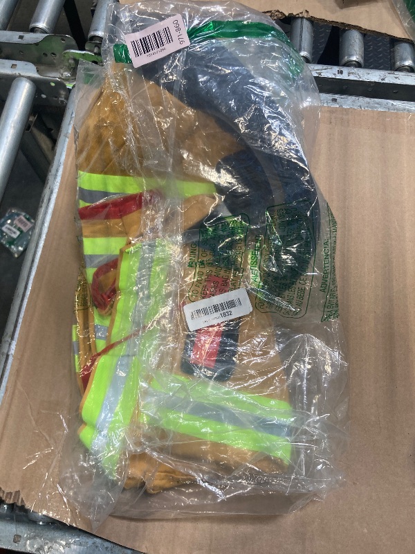 Photo 1 of  *** HAT AND JACKET ONLY **** Tepsmiso  fire fighter Costume  Halloween Role Play Kit for Boys & Girls