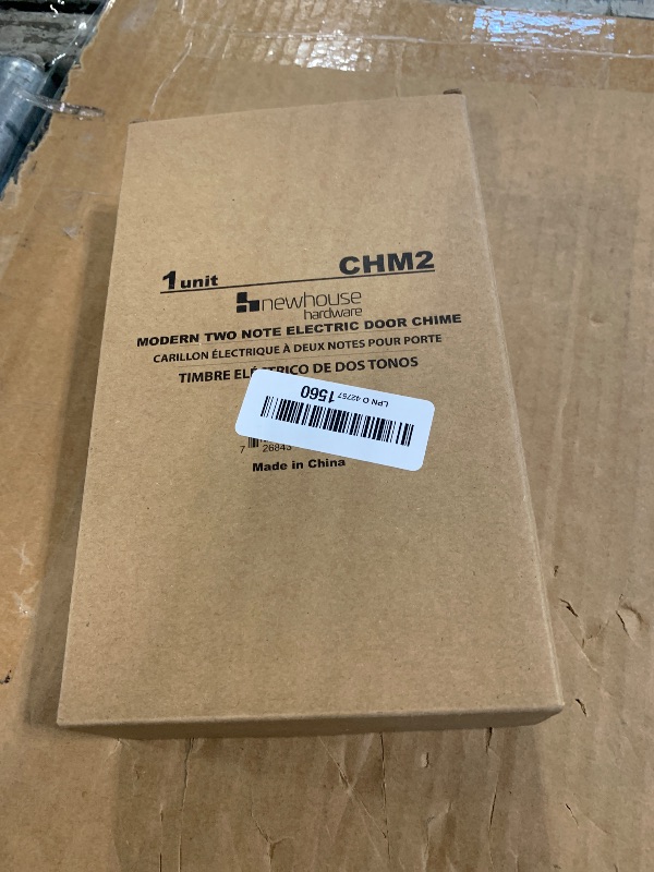 Photo 1 of ?Newhouse Hardware CHM2 Door Chime, White