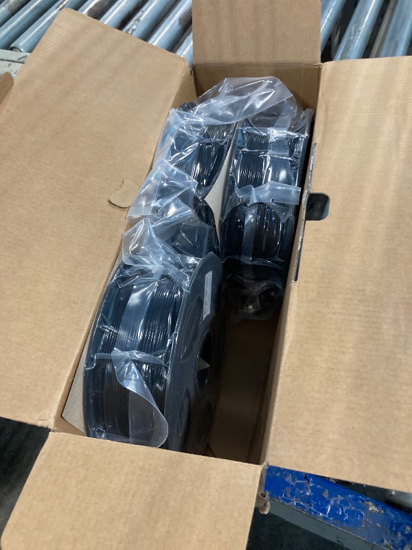 Photo 1 of ***Only 3***
ANYCUBIC High Speed 3D Printer Filament 1.75mm Bundle, Rapid PLA Filament with High Prints Quality, Dimensional Accuracy +/- 0.02mm, 1KG Reusable Spool, 4 Pack Black