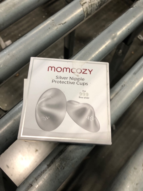 Photo 1 of * Plastic*  Momcozy 999 plasticNursing Cups Original Perforated Breathable Design, 999 Silver Nipple Cover for Breastfeeding Essential,Nipple Shield for Nursing Newborn, Metal Nipple Shields, Regular Size