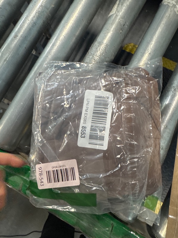 Photo 1 of ***SIZE L***Chunpin Women's Bodysuits Square Neck Long Sleeve Bodysuits Mesh Ruched Thong Body Suit Outfits Going Out Tops Brown L