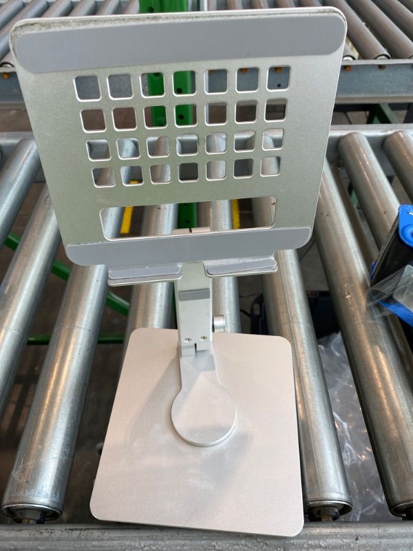 Photo 1 of ***MINOR DAMAGE*** ***READ CLERK NOTES*** GuaziV 360° Adjustable Tablet Stand - Ergonomic Foldable Holder for iPad 10.2-12.9”, Kindle, Phones 4-13”, Anti-Slip Desktop Mount for Work, Cooking, Gaming & Reading