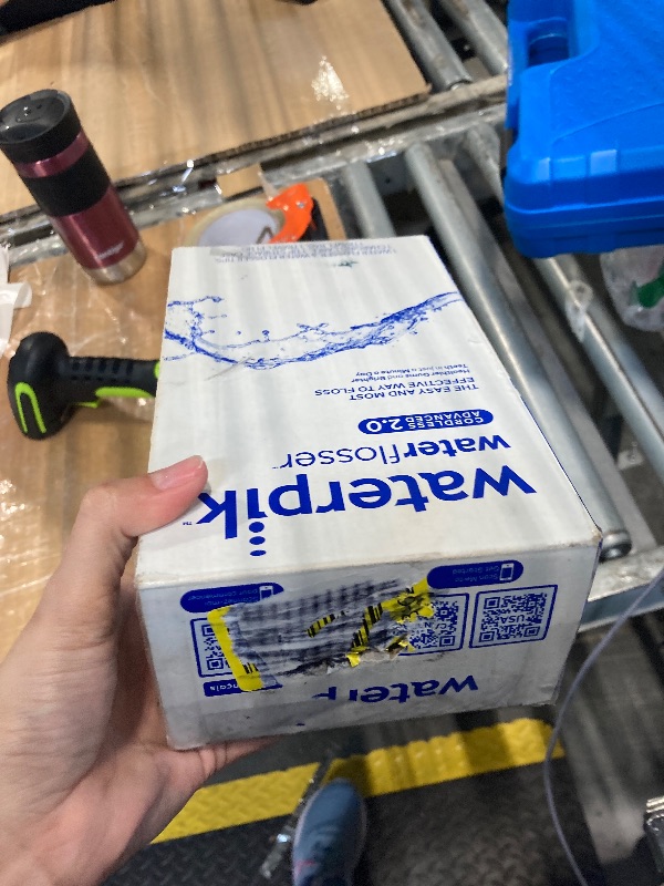 Photo 1 of *MISSING PARTS*
Waterpik Cordless Advanced 2.0 Water Flosser For Teeth, Gums, Braces, Dental Care With Travel Bag and 4 Tips, ADA Accepted, Rechargeable, Portable, and Waterproof, White WP-580, Packaging May Vary