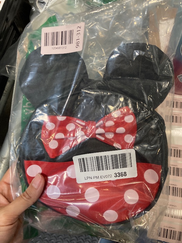 Photo 1 of ***SIMILAR PRODUCT***
Loungefly MickeyMinnie Valentines Reversible Crossbody Bag BlackRedWhite