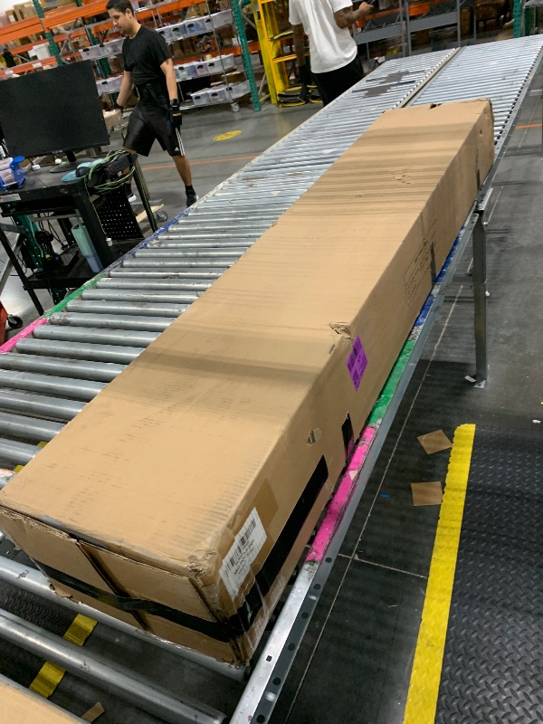 Photo 1 of ***Damage Shown In Last Photo*** Little Tree 70.9-Inch Long Console Table, Narrow Sofa Table Behind The Couch, Farmhouse Console Table for Living Room, Entryway, Hallway