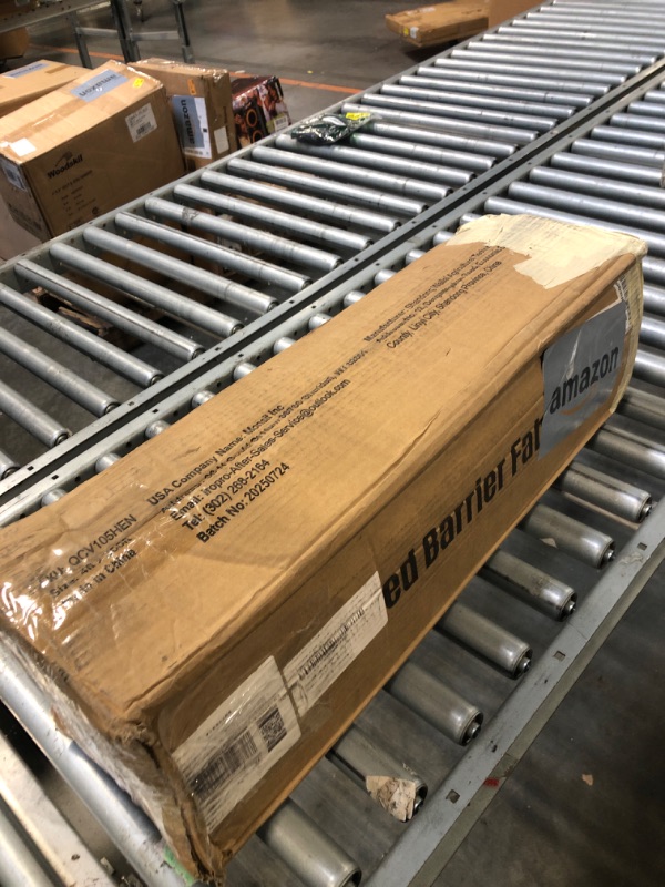 Photo 1 of ***SIMILAR PRODUCT*** FACTORY SEALED*** VEVOR Weed Fabric Barrier Heavy Duty, 4x300FT 5.8oz Weed Blocker Fabric, Woven Landscape Fabric, Garden Fabric Weed Barrier, Weed Control Fabric Ground Cover, Geotextile Fabric, Gardening Mat, Black