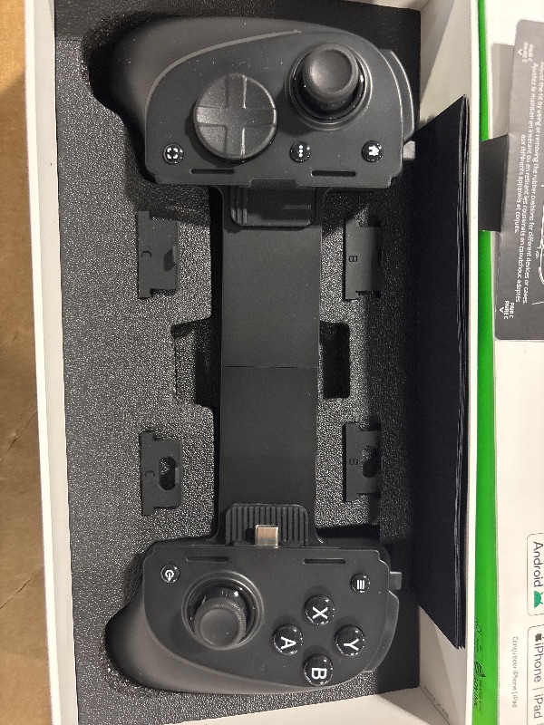 View 3 of Razer Kishi Ultra Gaming Controller for Android, iPhone 15 & 16 Series, iPad Mini A17 Pro & 6 (USB C): Pro Controls - Ergonomic Grip - Stream PC, Xbox, PS5 Games on Mobile, Phone, Tablet - Chroma RGB