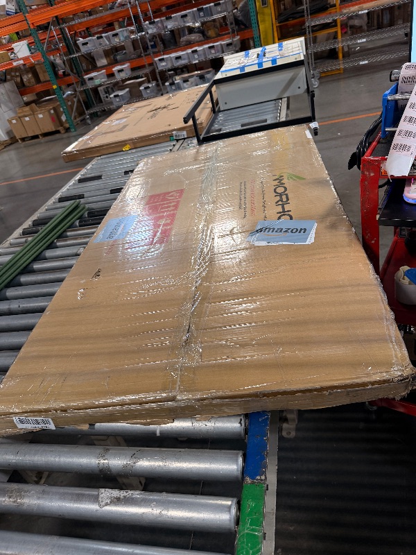 Photo 1 of ****MISSING CORD**** Amorho LED Bathroom Mirror, 55" X30" Front Light and Backlit Vanity Mirror, Dimmable Bathroom Mirrors for Wall, Anti-Fog, Memory, 3 Colors, Double LED Lights, Shatter-Proof, ETL Listed