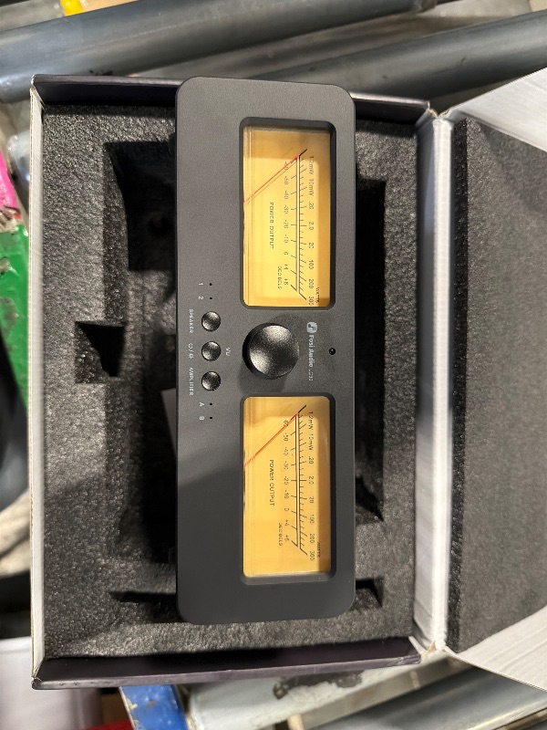 Photo 1 of *USED*
Fosi Audio LC30 VU Meter Amplifier Speaker Selector Switch Box Audio Visualizer 2 in 2 Out Vintage Switcher for High Power Stereo Class A, B, AB, D, Tube Amps Home Audio Component with Remote Control