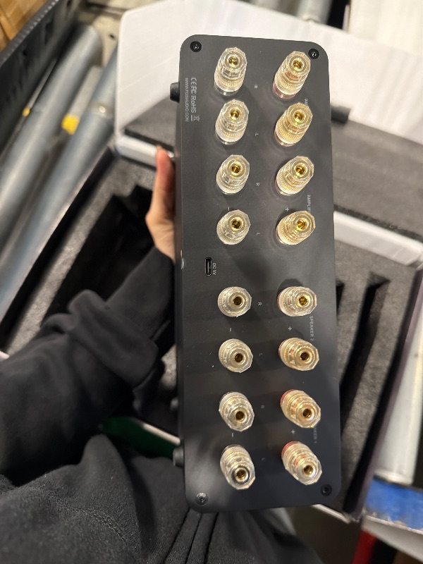 Photo 1 of *USED*
Fosi Audio LC30 VU Meter Amplifier Speaker Selector Switch Box Audio Visualizer 2 in 2 Out Vintage Switcher for High Power Stereo Class A, B, AB, D, Tube Amps Home Audio Component with Remote Control