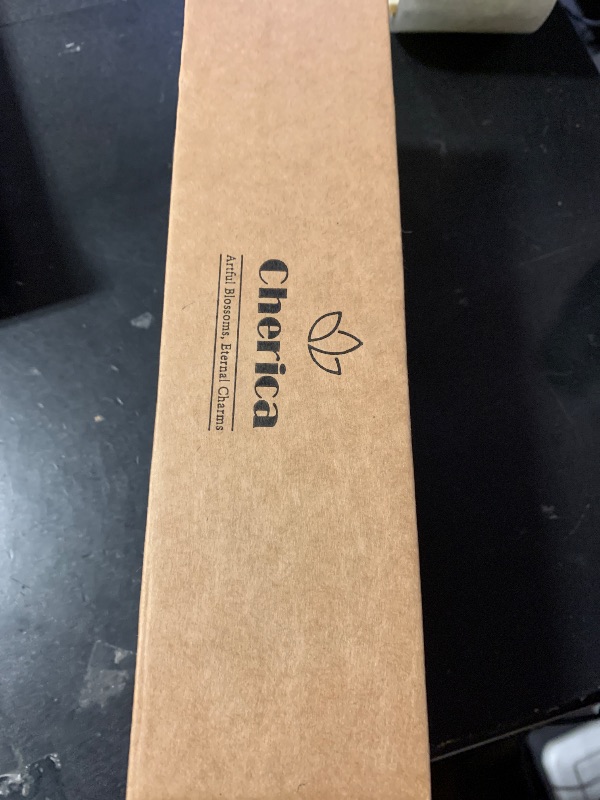 Photo 1 of 10 Pcs Fake Flowers, Artificial Mums with Long Stems, Beige Faux Pompon Mums Floral Arrangement, Champagne Plastic Flowers Silk Dried Flowers Home Decor, Fall Decorations for Home Vase(No Vase)