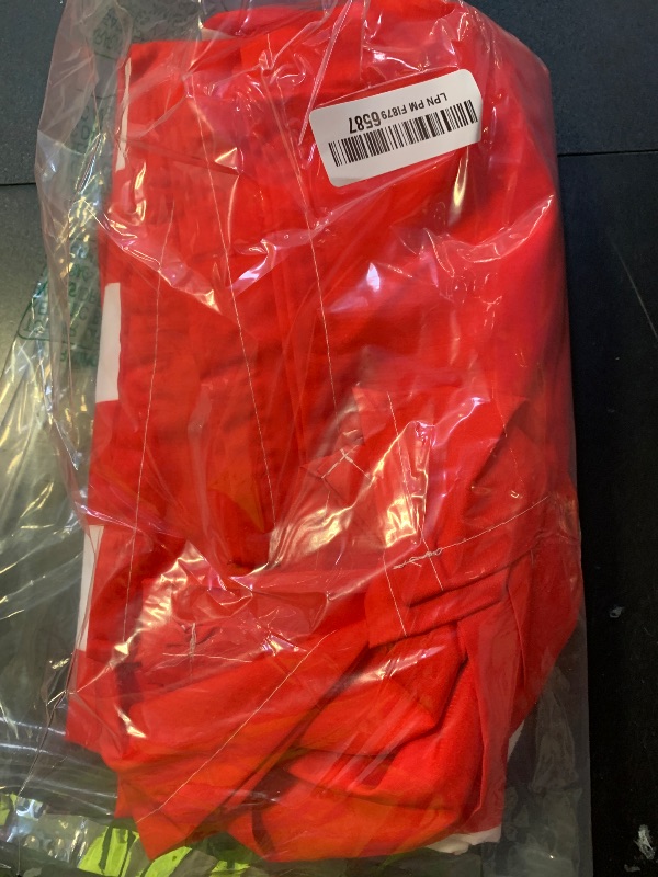 Photo 1 of 10ft x 8ft Wrinkle Free Red Backdrop Curtains for Parties, Polyester Photo Backdrop Drapes 2 Panels 5x8ft for Wedding Birthday Party Christmas Photography Background for Backdrop Stand