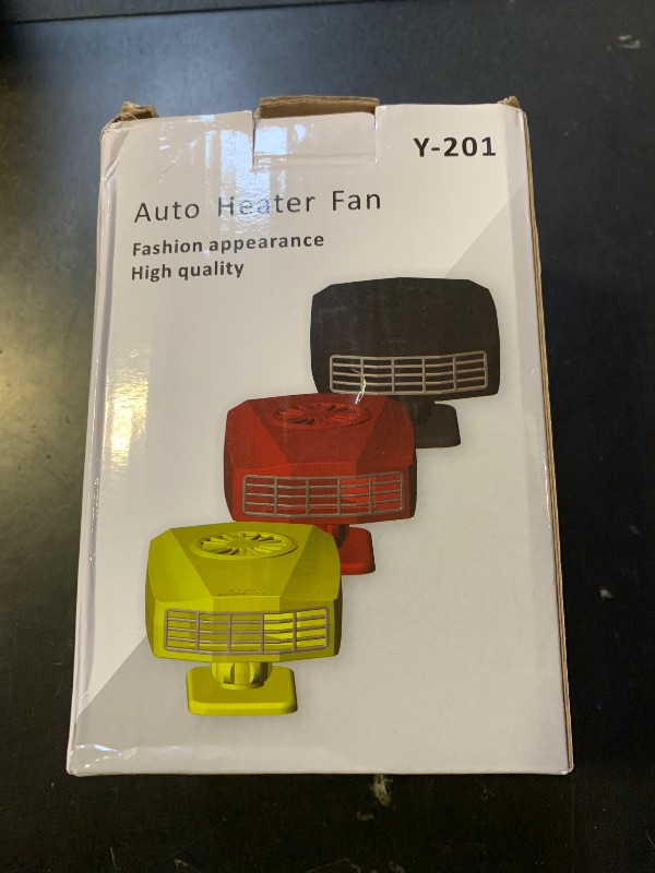 Photo 1 of ?New 2025?Portable Car Heater Fast Demisting Defroster, 12V 150W Automobile Heater Can Heat Rapidly in 60 Seconds with Heating & Cooling & Air Purify, Car Fan Windshield Defroster(Black) (LT-N001)