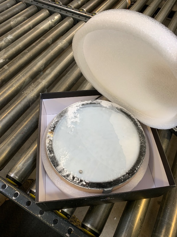 Photo 1 of Oasis Mini Kinetic Sand Art, Real Bamboo, Zen Stress Relief, iOS and Android Compatible, with Smart LED Lighting