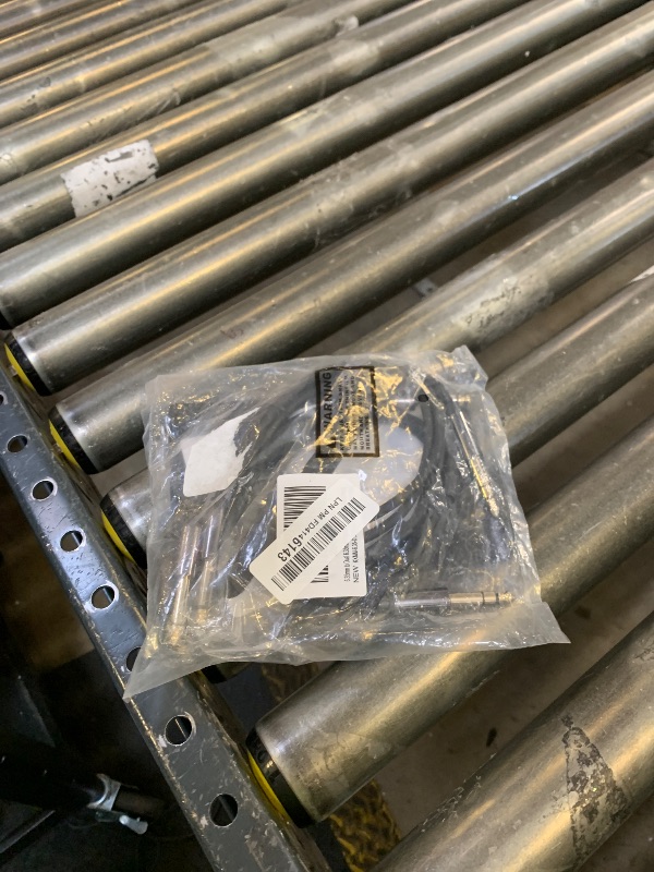 Photo 1 of 1/4 inch TRS Stereo to Dual 1/4 inch Y-Splitter Insert Audio Cable 4 Feet (2 Pack), 6.35mm Male to 2x 6.35mm Male TS Mono Breakout Cord, 24K Gold Plated, Oxygen-Free Copper OFC Cable with 5 Cable Ties