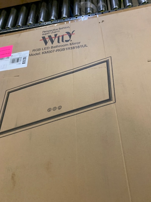 Photo 1 of Wtty rgb led bathroom mirror