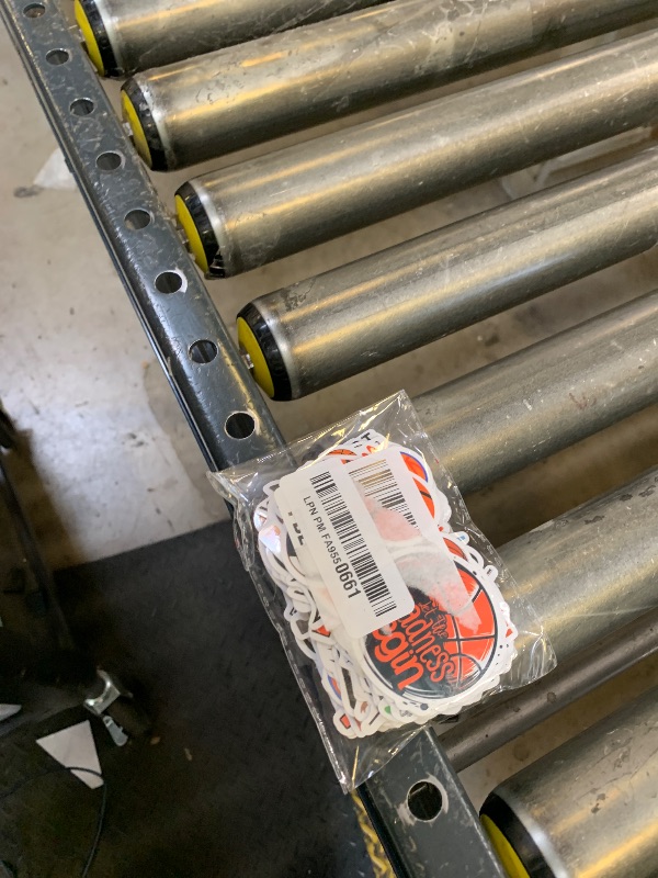 Photo 1 of 100 Pieces Basketball Stickers for Water Bottle Cute Basketball Gifts Sports Stickers for Kids Teens Adults, Basketball Party Favor