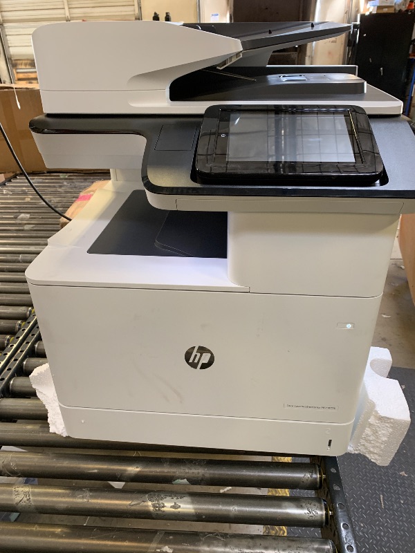 View 6 of HP LaserJet Enterprise MFP M776dn Laser All-In-One Color Printer BOX NOT INCLUDED 
