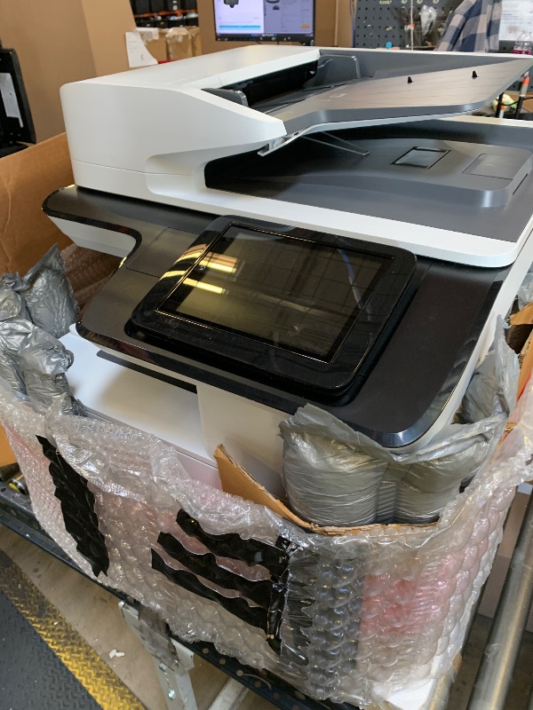 View 5 of HP LaserJet Enterprise MFP M776dn Laser All-In-One Color Printer BOX NOT INCLUDED 
