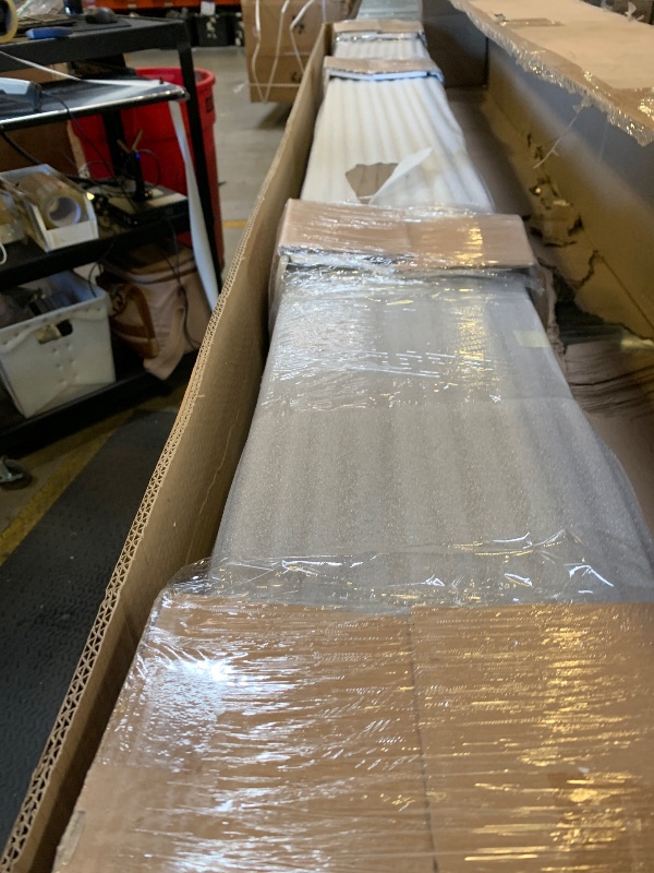 Photo 1 of Hekman Wooden Queen Size Bed Rails and Slats - Side Support for Queen Size Frame, Replacement Slats for Bed, Sturdy Wood Panel Design, Sturdy Rail for Bedframe, Wooden Finish - Bedroom Furniture