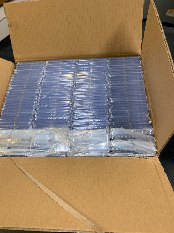 Photo 1 of 128ct Magnetic Card Holders, 35pt One Touch Card Holder, U-V Protection Hard Plastic Case for Trading Cards, Display Case for Sports, Baseball, Football, Game Cards