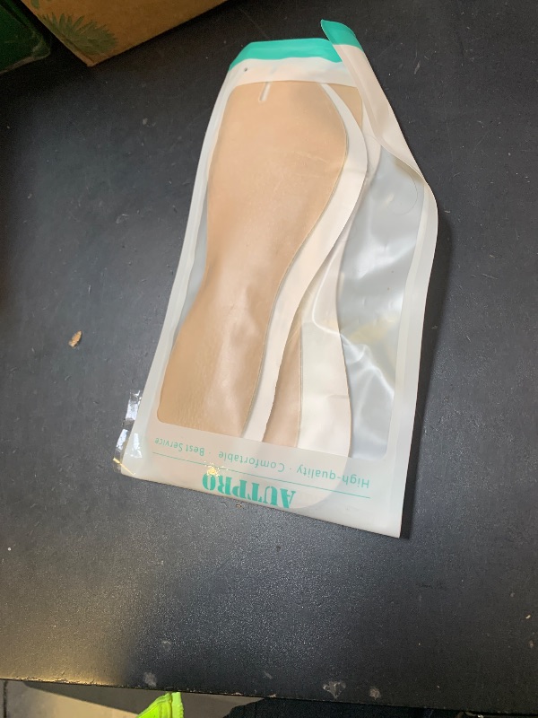 Photo 1 of (2 Pairs)Pigskin Flip Flop Insoles Arch Support Non Slip, Cuttable Thong Sandal Cushion Inserts Women Men for Sweaty Feet, Adhesive Flip flop Toe Padding Protectors Relief Blister Rub Pain. 8-12 Size