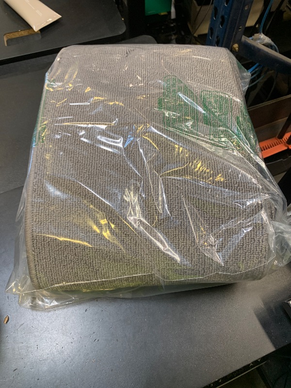 Photo 2 of SHACOS Washable Runner Rugs 2'x10' Dirt Trapping Non Slip Rug Runners Floor Mats Carpet Runners for Hallway Kitchen Entryway Garage Laundry Room Bathroom, Solid Gray