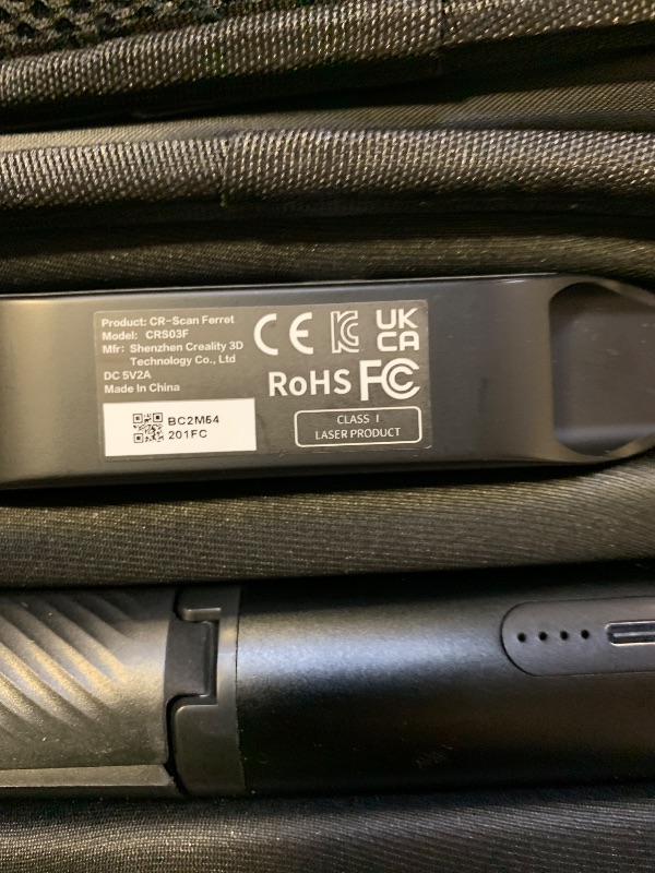 Photo 1 of Creality 3D Scanner CR-Scan Ferret for 3D Printing Handheld Scanner 30 FPS Scanning Speed 0.1mm Accuracy Full Color for Android Phone PC Win 10/11