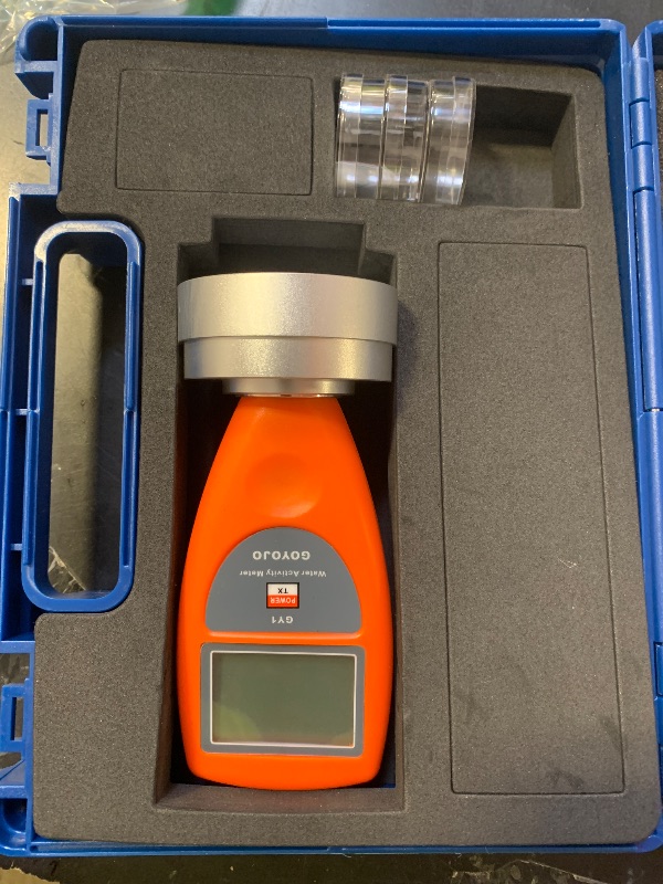 Photo 1 of Water Activity Meter Smart Food Water Activity Tester for Jerky Dried Fruit Grain Vegetable Aw Moisture Mete Tools Adopt Non conductive Humidity Sensor, 0-1.0AW ±0.02AW Water Activity Analyzer Monitor