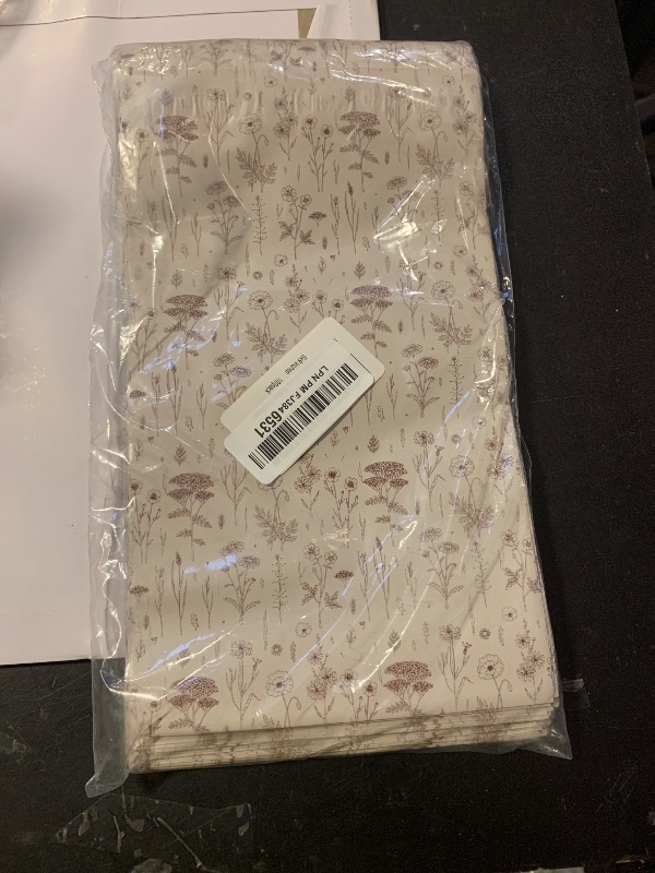 View 2 of Poly Mailers 6x9-100 Pack Biodegradable Shipping Bags for Stationery and Small Accessories - Impack Self-Seal Waterproof Thick Mailing Envelope for Small Items - Wildflower