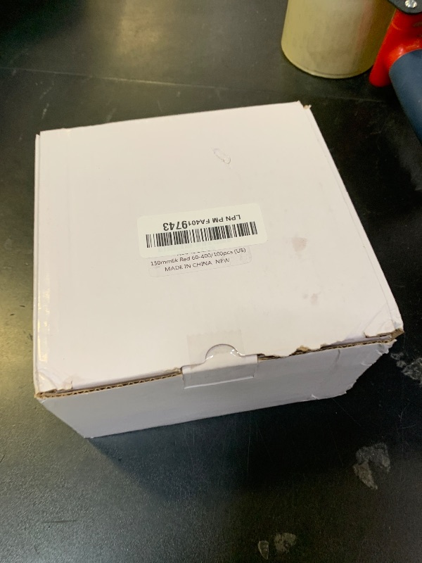 Photo 1 of 100 PCS 6 Inch Sanding Discs, 6 Hole Hook and Loop Sandpaper 60 80 120 240 400 Grit Set, Round Orbital Sand Paper Discs for Sander