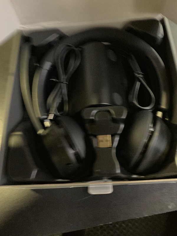 Photo 1 of (Upgraded Version) Wireless Headset, Bluetooth Headset with Noise Cancelling Microphone, Best Headphones with Mic Mute & USB Dongle for PC/Computer/Laptop/Cell Phones/Remote Work/Call Center