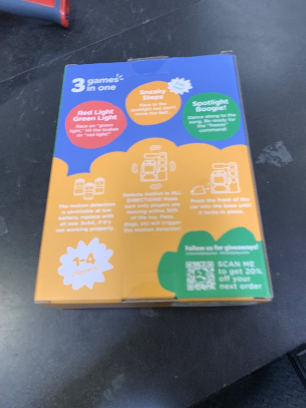 Photo 1 of Move2Play, Red Light Green Light Game with Motion Sensing | Family Fun & Birthday Party Games | Gift for Kids, Preschool, & Toddlers Ages 2, 3, 4, 5, 6, 7+ Year Olds | Travel, Indoor, Outdoor