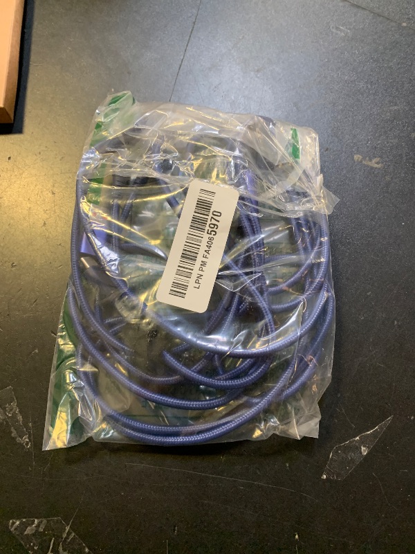 Photo 1 of 100W USB C to Multi Fast Charging Cable 3M/10Ft [MFi Certified] Fast Charging Cord USB C/A to Micro USB+Lightning(Data)+Type C(Data) Connectors, Multiple Charger Cable for Laptop/iPhone/Pad/Android