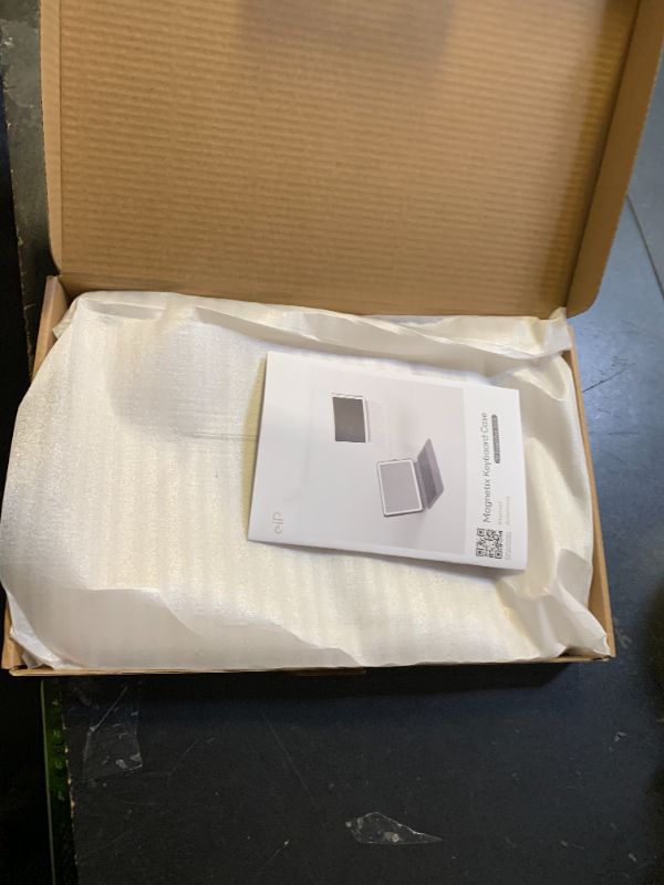 Photo 1 of EIP Magnetix Keyboard Case for Google Pixel Tablet 11 inch (2023), Adjustable Viewing Angle, Detachable, Easy Carry, Protective Cover Compatible with Speaker Dock, 7 Backlight Color, White, US Layout