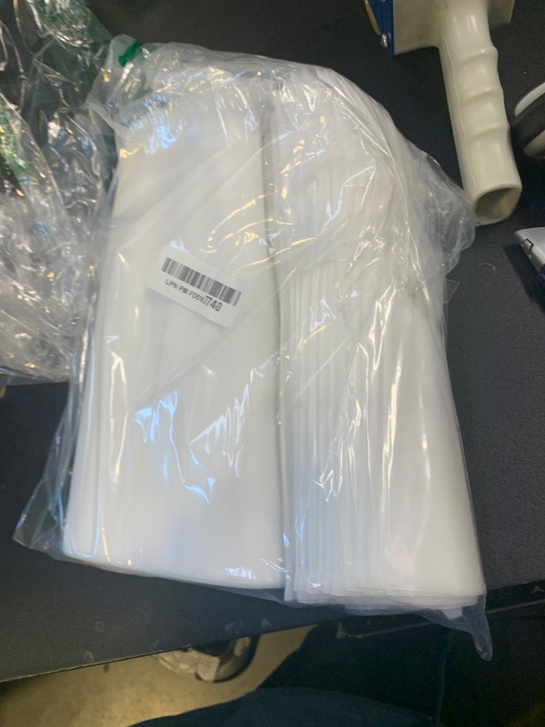 Photo 1 of 100pcs Clothing Packaging Bags for Shipping - 10x13 Inch Plastic Frosted Bags for Travel Storage or Small Businesses- Zipper Apparel Bag for Shirts, Socks, Underwear, and Documents -No Vent Holes