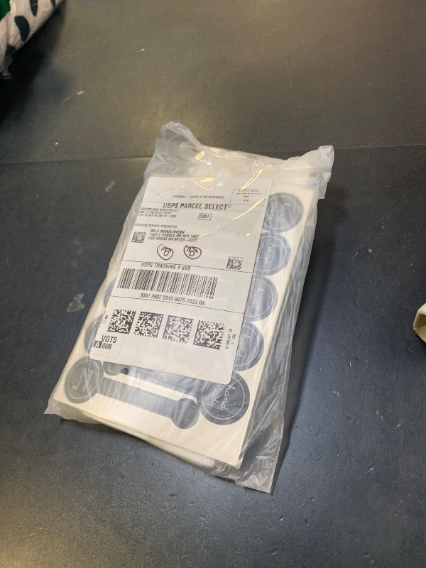 Photo 1 of (200Pcs)100pcs Translucent Plastic Bags/Bakery Bags with 100pcs Hand made Stickers for Cookie Cake Chocolate Candy Snack Wrapping Good for Bakery Party Supplies