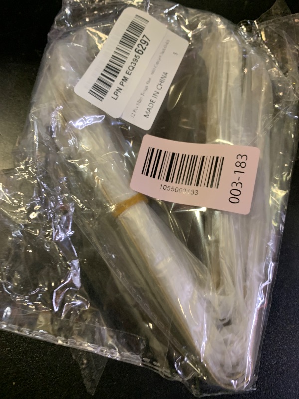 Photo 1 of 12 Pcs Mini Tongs Stainless Steel 6 Inch Small Sugar Serving Tongs for Buffets,Coffee Bar,Tea Party,Charcuterie Board Appetizers Dessert Serving Food Tiny Party Ice Bucket Danish Candy (Gold)