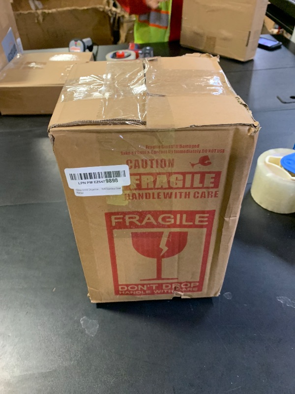 Photo 1 of 1 Gallon Beverage Dispenser with Stand, 18/8 Stainless Steel Spigot - Airtight & Leakproof Glass Sun Tea Jar with Anti-Rust Lids, Drink Dispensers for Parties - Laundry Detergent Dispenser