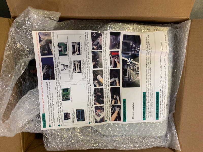 Photo 1 of [4+64G] Car Radio for Ford Mustang 2015-2020 (Adapts to 3 Buttons Only), 9 inches Ford Mustang Android Touchscreen Stereo, Carplay&Android Auto/32 EQ Audio/Bluetooth/FM RDS/SWC