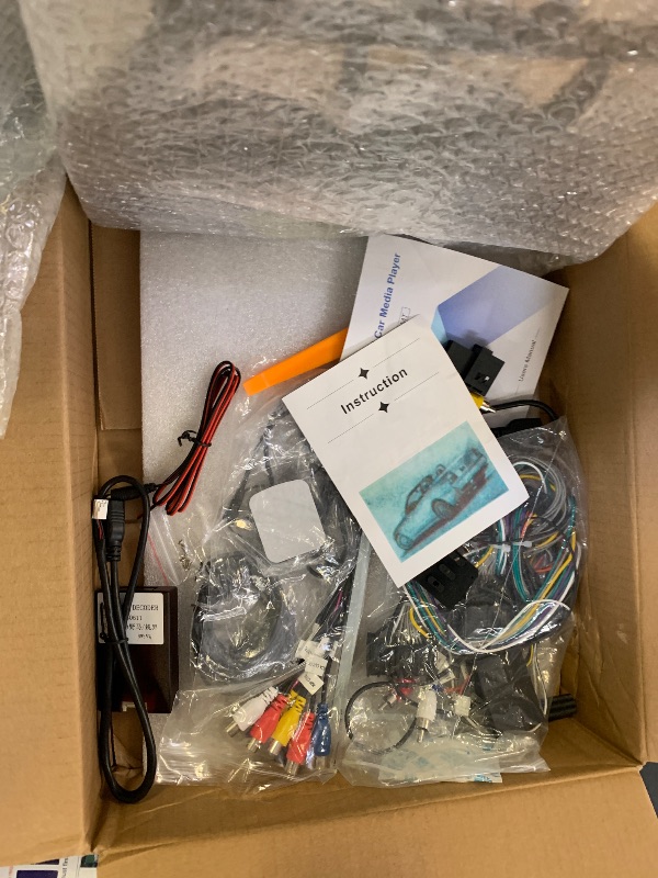 Photo 1 of [4+64G] Car Radio for Ford Mustang 2015-2020 (Adapts to 3 Buttons Only), 9 inches Ford Mustang Android Touchscreen Stereo, Carplay&Android Auto/32 EQ Audio/Bluetooth/FM RDS/SWC