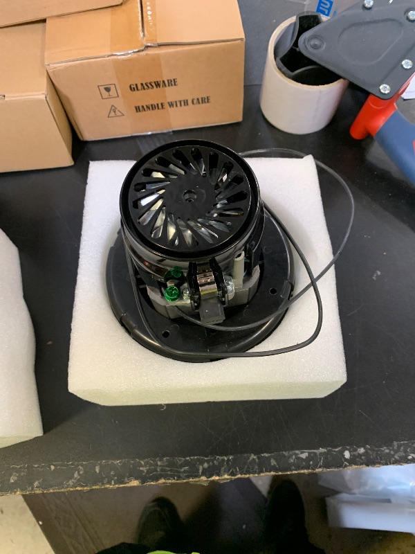 Photo 1 of 116336-00, 116336-01 Vacuum Motor 120V 2-Stage High Efficiency Low Noise Replacement for 56207802, 44903A, 380001, 14800?CAV26?296439 with Motor Gasket 566 (5.7 Inch, Peripheral Bypass Design)