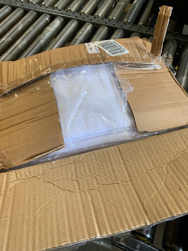 Photo 1 of 10 Pack White Round Tablecloths, 120 Inch Stain Resistant and Wrinkle Polyester Fabric Washable Table Clothes Cover for Kitchen Dining, Wedding, Reception Banquet, Birthday Party, Buffet Restaurant